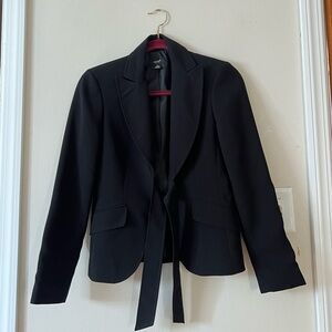 Alfani Blazer Jacket With Tie Waist